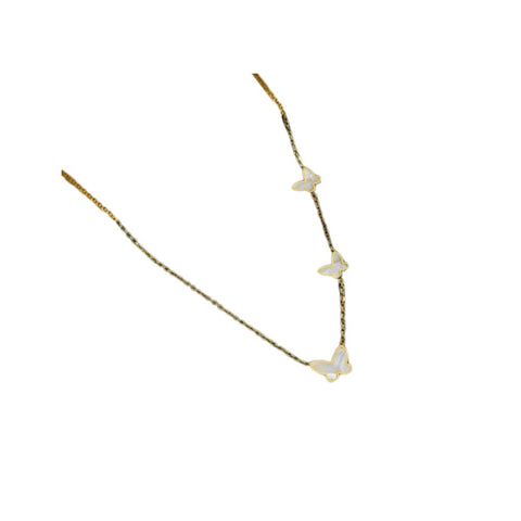 316 Stainless Steel Trible Butterfly Necklace
