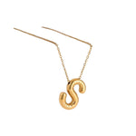 316 Stainless Steel Letterly Necklace