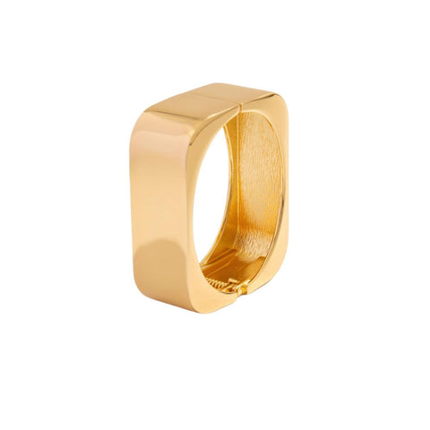 316 Stainless Steel Square Bangle Bracelet