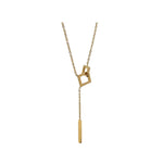 316 Stainless Steel Squares Necklace