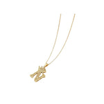 316 Stainless Steel Queen Letterly Necklace