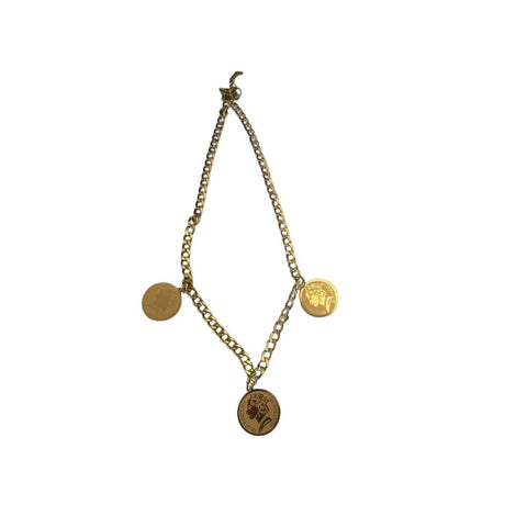 316 Stainless Steel Three Queens Necklace