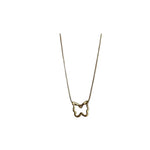316 Stainless Steel Amazonian Butterfly Necklace