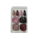 False Nails Press On Forever Creamy 96Pcs
