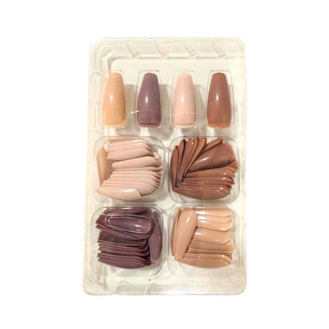 False Nails Press On Forever Creamy 96Pcs