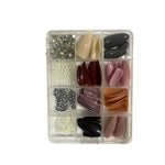 False Nails DIY Hand Made 60 Pcs