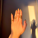 316 Stainless Steel Rings Of Power (4pcs)
