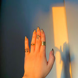 316 Stainless Steel Rings Of Power (4pcs)
