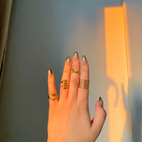 316 Stainless Steel Rings Of Power (4pcs)