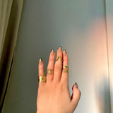 316 Stainless Steel Rings Of Power (4pcs)