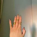 316 Stainless Steel Rings Of Power (4pcs)