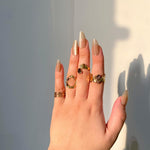 316 Stainless Steel House Of The Rings(4pcs)