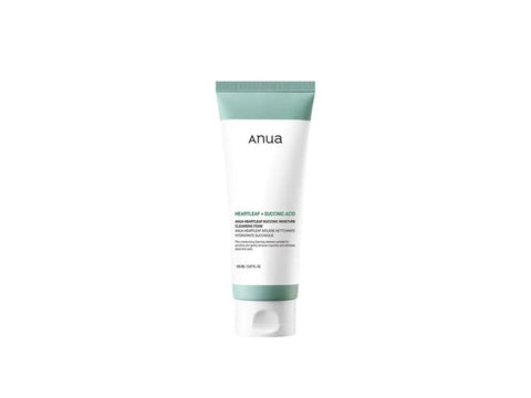 Anua Heartleaf + Succinic Acid Cleansing Foam