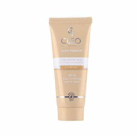 Cleo Hyaluronic Acid Mattifying Foundation