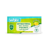 White Pocket Wet Wipes