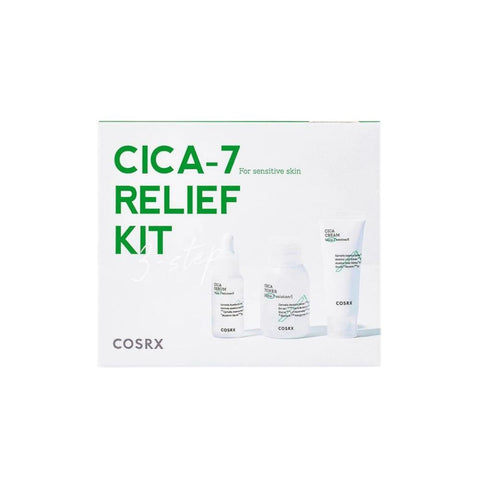 Cosrx CICA-7 RELIEF KIT- 3 step