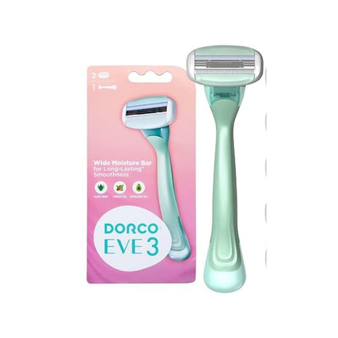 DORCO Eve 3 Wide Moisture Bar Razors