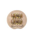 False Nails Press On Hand Made Stripes 10Pcs