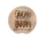 False Nails Press On Hand Made Stripes 10Pcs