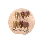 False Nails Press On Hand Made Stripes 10Pcs