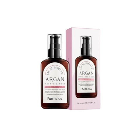 Farmstay Eau De Perfume Argan Hair Oil Rose