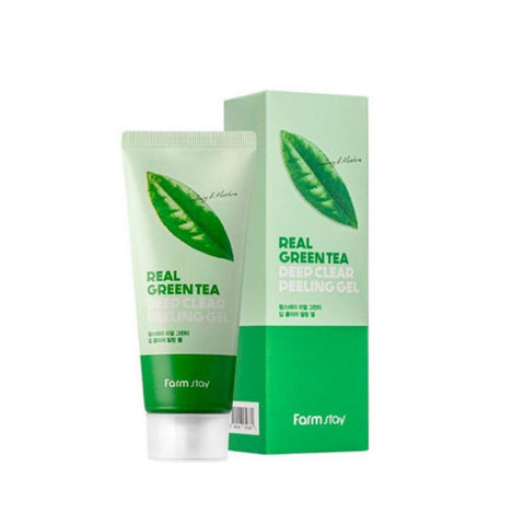 Farmstay Real Green Tea Deep Clear Peeling Gel