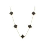 316 Stainless Steel Four Leaf Necklace