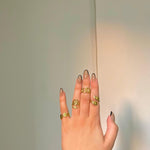 316 Stainless Steel Planet Of The Rings (4pcs)