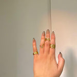 316 Stainless Steel Planet Of The Rings (4pcs)