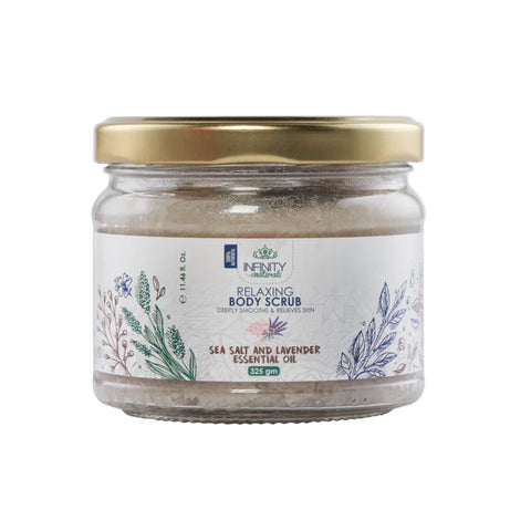 Infinity Naturals Body Scrub Sea Salt Lavender