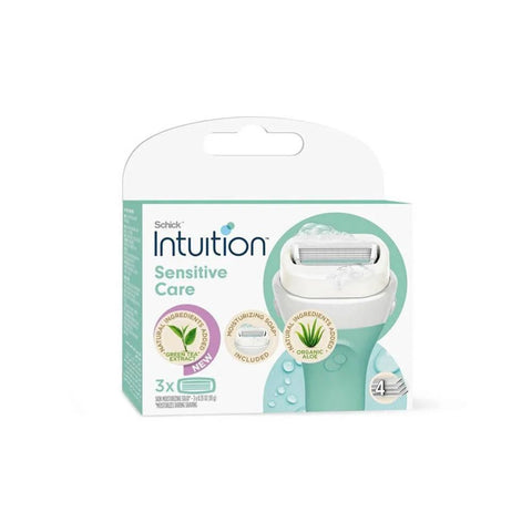 Schick Intuition Sensitive Care Refill Blade Cartridges