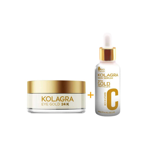 Kolagra Gold Serum 24K+ Eye Gold gel cream 20 Ml