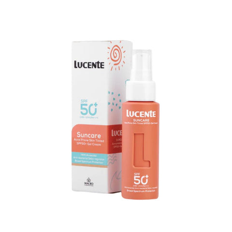 Lucente Acne Prone Tinted sunscreen Gel Cream