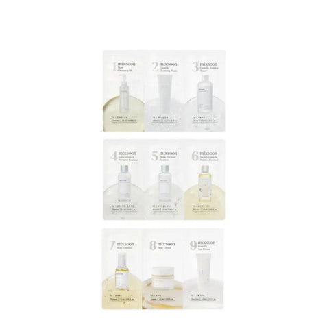 Mixsoon 9 Step Routine Bundle Sachet Set