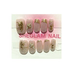 False Nails Carmen Hand Made 10 Pcs