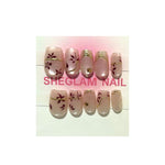 False Nails Carmen Hand Made 10 Pcs