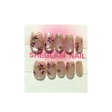 False Nails Carmen Hand Made 10 Pcs