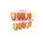 False Nails Carmen Hand Made 10 Pcs