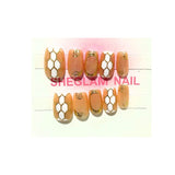 False Nails Carmen Hand Made 10 Pcs