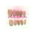 False Nails Carmen Hand Made 10 Pcs