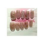 False Nails Carmen Hand Made 10 Pcs