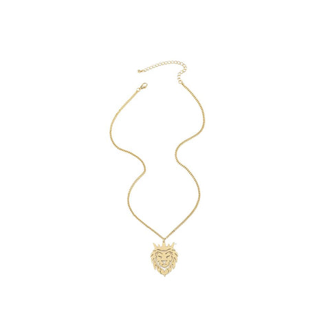 316 Stainless Steel One Lion Necklace