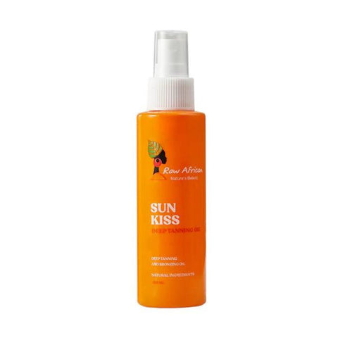 Raw African Sun Kiss Deep Tanning Oil