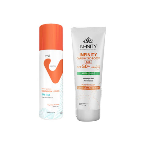 Infinity Sunscreen Gel+ Vacation Lotion Spray