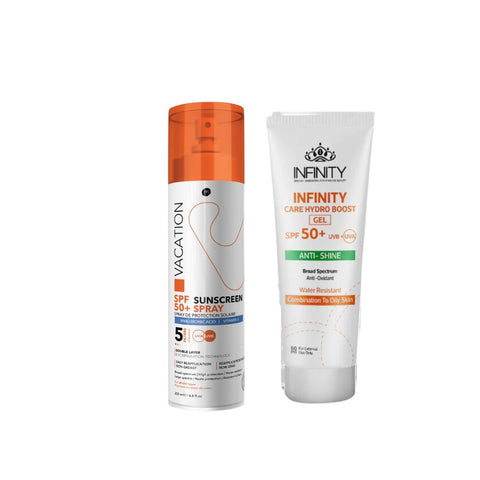 Infinity Sunscreen Gel+ Vacation Spray