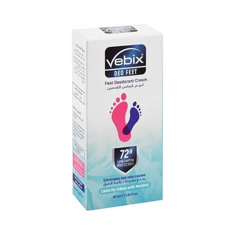 Vebix Foot Deodorant Cream