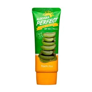 FARMSTAY ALOEVERA PERFECT SUNSCREEN CREAM